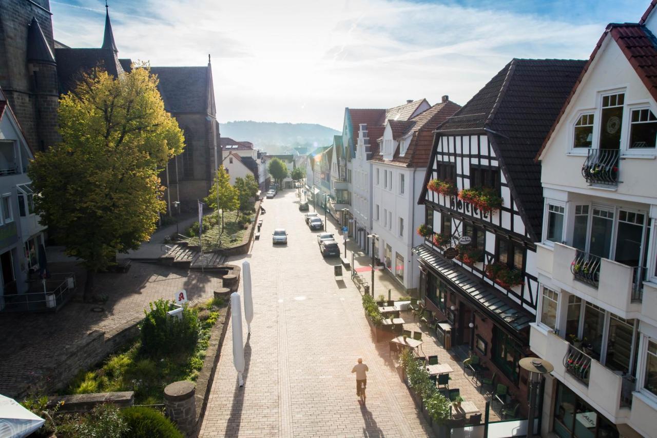 Hotel Zum Braunen Hirschen Bad Driburg Exterior foto